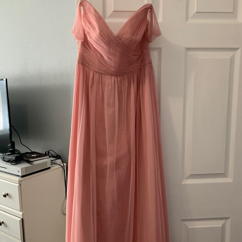 light pink Bridesmaid dress